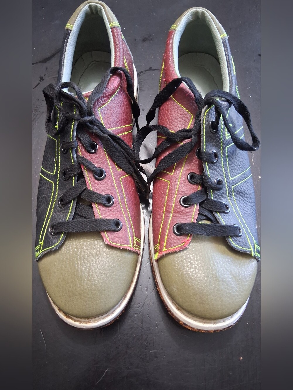Vintage Linds World Impex Women's Leather Bowling Shoes      Size 7